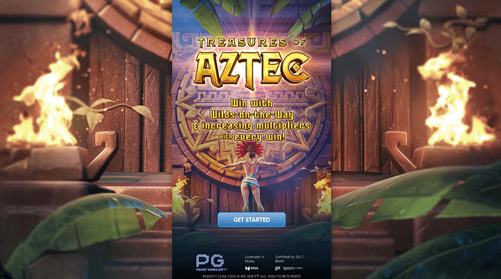 Основная информация о слоте Treasures of Aztec